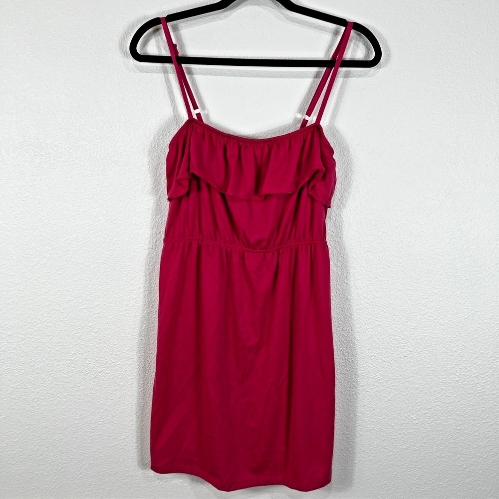 Wishful Park Mini Dress XL Watermelon Pink Red Cami Barbiecore Sundress